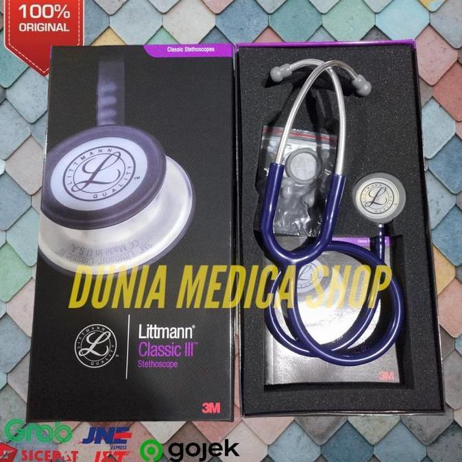 Gambar stetoskop littmann classic III / litman - black gold dari Shiny Shop Jkt undefined 5 Tokopedia