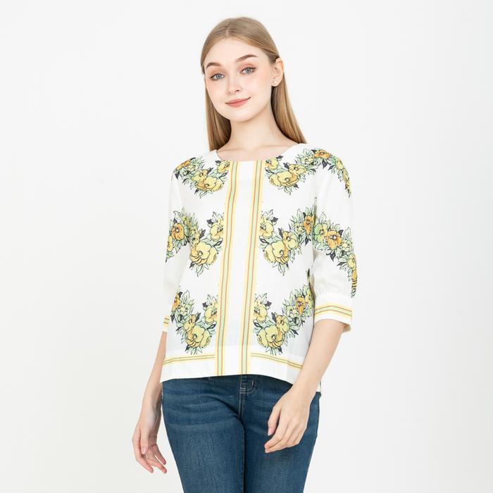 Gambar *Ready Stok* N2 - Atasan Katun 29707 - Putih, M dari Sisters Fashion Group undefined Tokopedia