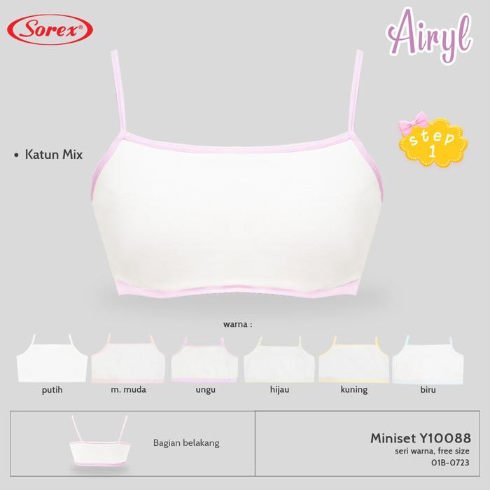 Gambar Sorex Young Miniset Bra Remaja Y-10088 - Sorex BH Remaja Step 1 - Y-10088 dari Aurel Babyshop undefined Tokopedia