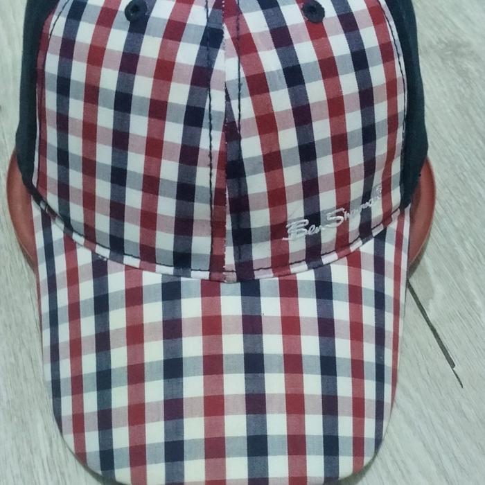 Gambar Topi second ben sherman tartan dari AleaAmruStore undefined Tokopedia