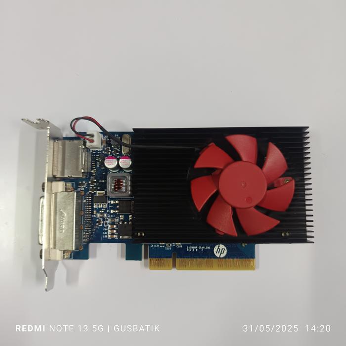 Vga Card Pcie 2gb Ddr3 64bit Gt730 Low Profile Besi Pendek Display Pt