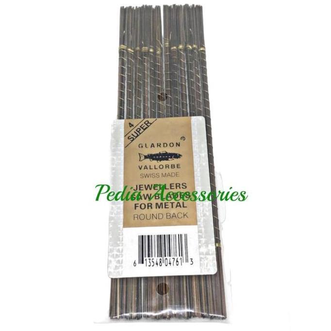 Gambar MATA GERGAJI EMAS GLARDON VALLORBE/MATA GERGAJI CAP IKAN -1Gross(12lsn - per gross 3 dari My Elektronik ID undefined 3 Tokopedia