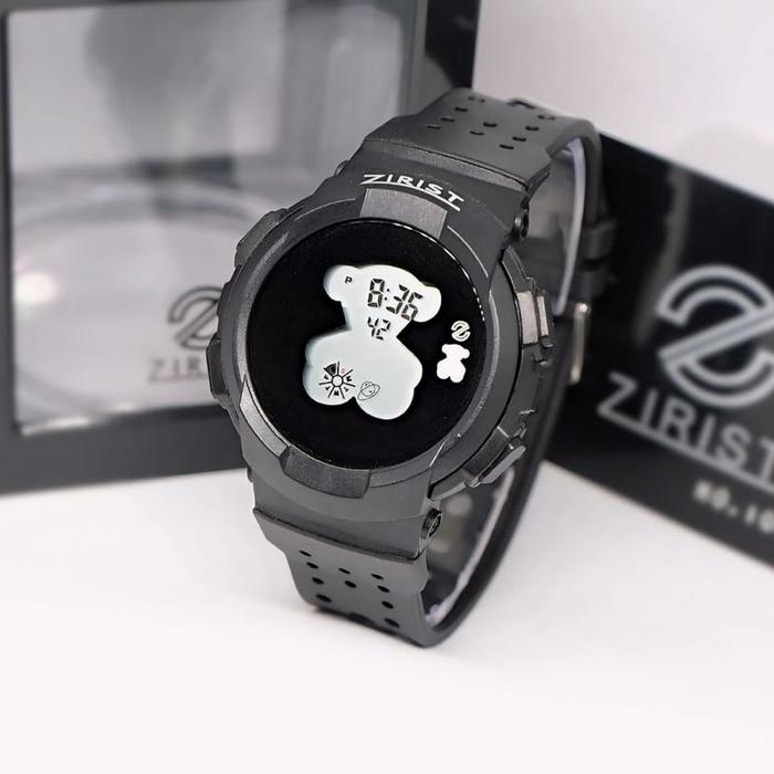 Gambar Tergacor Jam Tangan Anak Perempuan Sd / Smp Zirist Z74 Digital Tali Soft Rubber Terbaik - Hitam dari starshop54 undefined Tokopedia