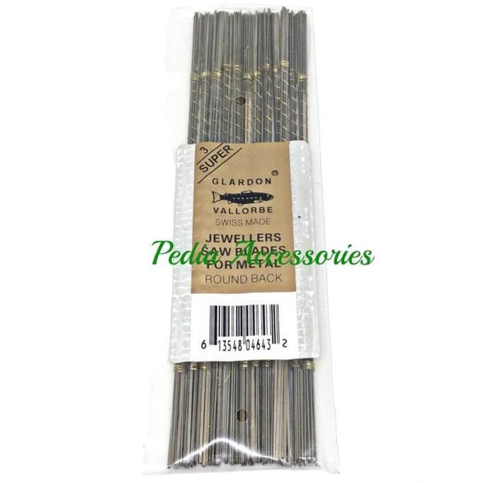 Gambar MATA GERGAJI EMAS GLARDON VALLORBE/MATA GERGAJI CAP IKAN -1Gross(12lsn - per gross 3 dari My Elektronik ID undefined 2 Tokopedia