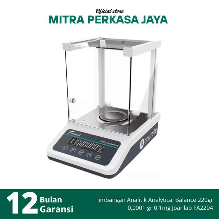 Gambar Joanlab timbangan analitical balance 0,0001 gr 0,1 mg neraca analitik - Neraca saja dari mitra perkasa jaya undefined Tokopedia