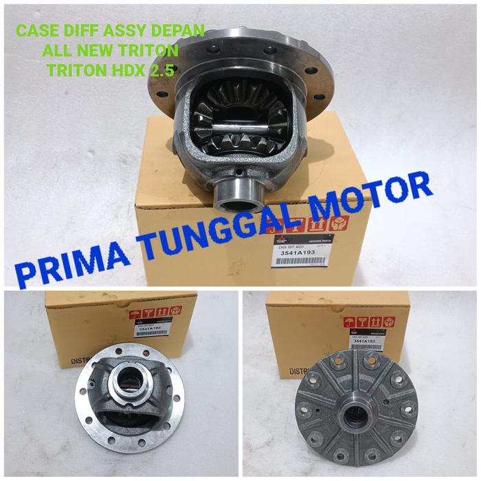 Gambar RUMAH GARDAN DEPAN KOMPLIT TRITON HDX 2.5 TENGKORAK GARDAN DEPAN ALL NEW TRITON CAS CASE DIFF ASSY DEPAN TRITON HDX 3541A193 dari PRIMA TUNGGAL MOTOR undefined Tokopedia