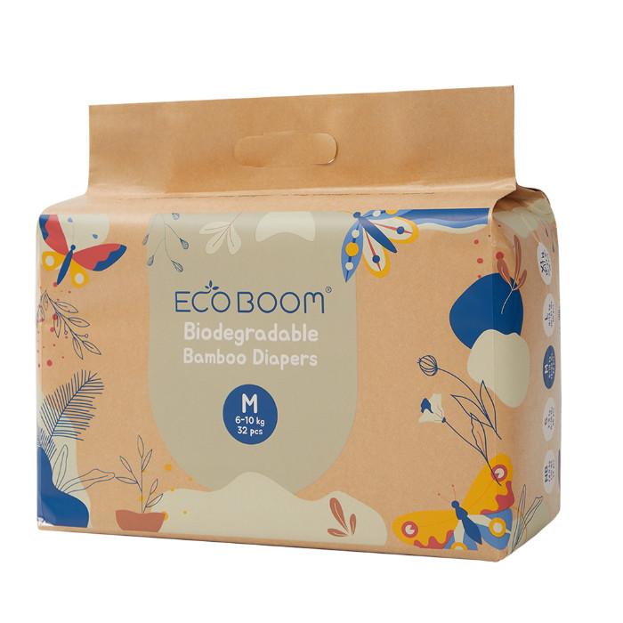 Gambar Eco Boom Bamboo Diaper - Popok Tape Bayi Eco Friendly Diaper - Tape M 32 dari Balonku Babyshop Udayana undefined Tokopedia