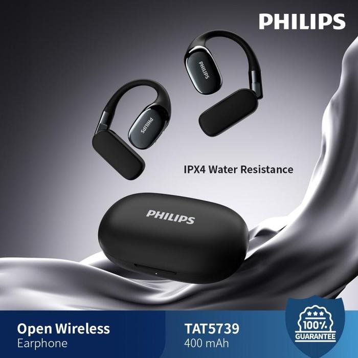 Jual Philips TAT5739 IPX4 Openear Wireless Bluetooth TWS