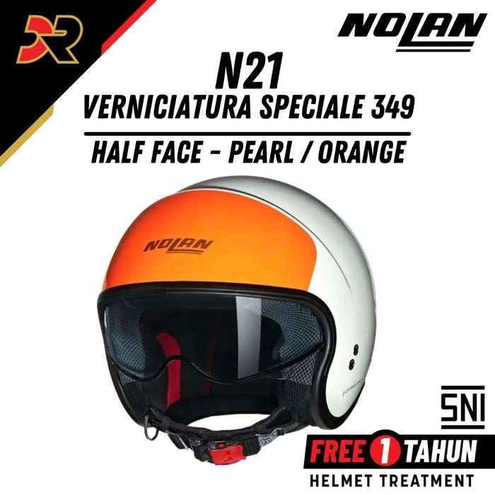 nolan half helmets N90-3 06 Classic 05 Gloss White Helmet Regina Specialties Nolan Helmets