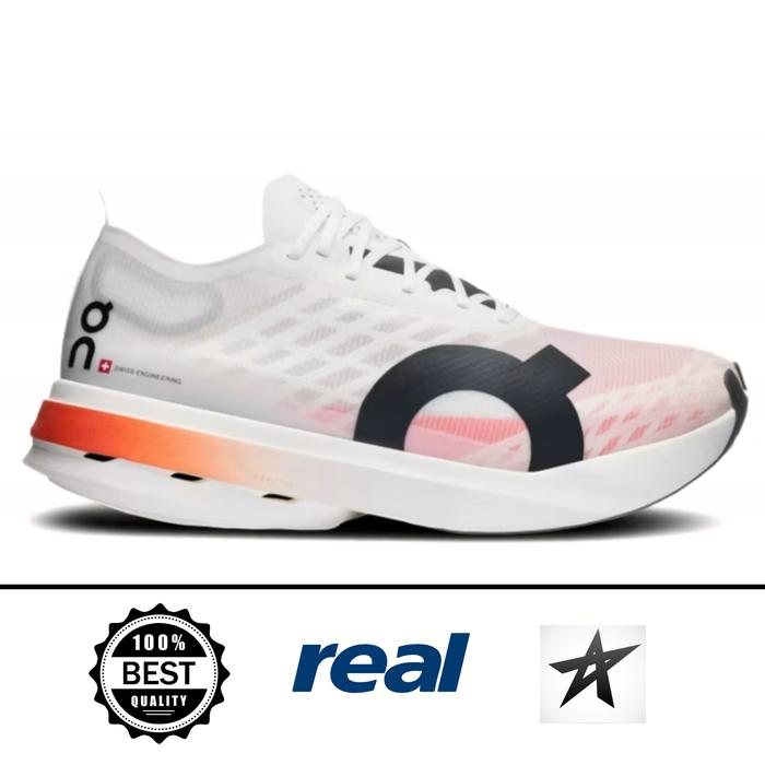 Gambar SEPATU RUNNING ON CLUDBOOM STRIKE WHITE BLACK - Putih, 37 dari JAKARTA SHOES 42 undefined Tokopedia