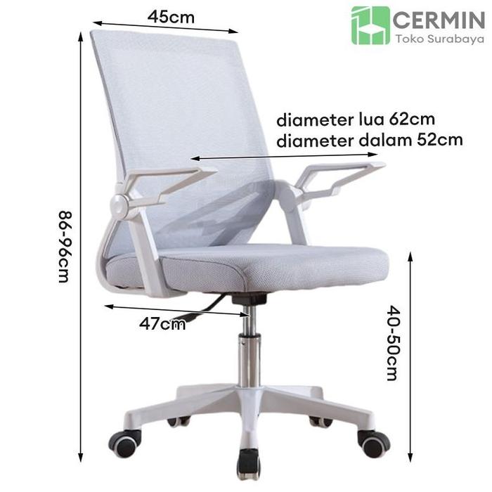 Gambar [Surabaya Express]Kursi Gaming Kursi Komputer Kursi Kantor Kursi Hidrolik Kursi Gamers Kursi Ergonomis Dengan pedal Dapat Bisesuaikan Miring - (C)Abu-abu106cm dari PORTABLE STEEL STORE undefined Tokopedia