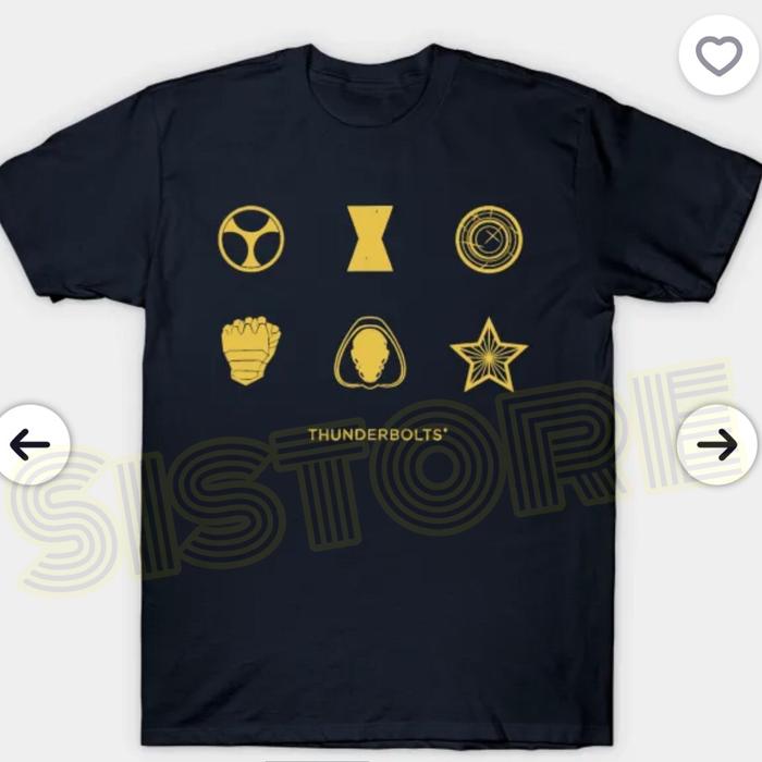 Gambar Kaos Thunderbolts* The New Avengers Logo symbol Taskmaster Yelena Belova US Agents Bucky barnes Ghost Red Guardian Thunderbolts - Navy Dongker, XXXXXL / 5XL dari Sistore Jkt undefined Tokopedia