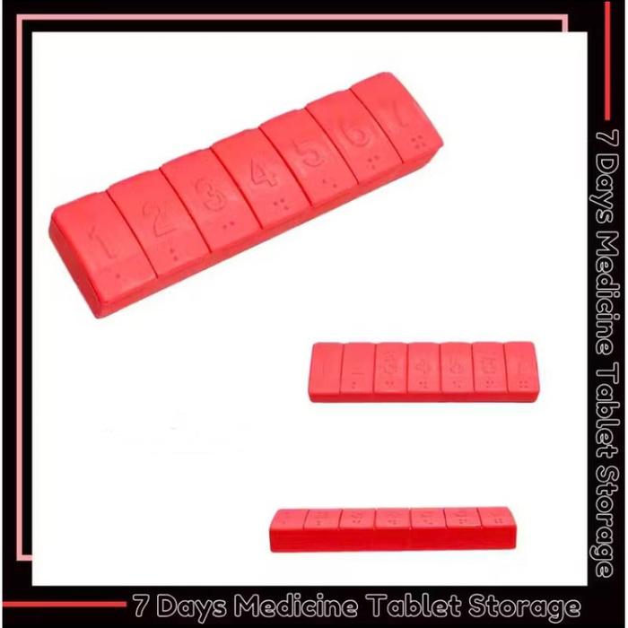 Gambar Tupperware Promo 7 Seven Days Vitamin Container Import  Praktis Hemat Tempat Cocok Untuk Penggunaan Selama 7 Hari Desain Efisien Dan Organisir Vitamin Anda - 1 pcs Ungu 90ml dari Tokoantum undefined 5 Tokopedia