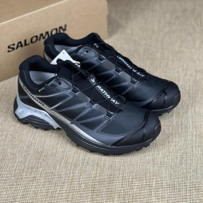 Gambar SALOMON XT-PATHWAY GORE-TEX BLACK SILVER dari SFS SNEAKERS29 undefined Tokopedia