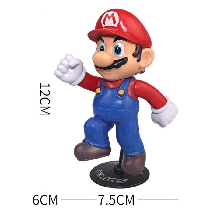 Gambar Cake Topper Super Mario Hiasan Kue Desain Super Mario - Mario Berjalan dari hamdallah store id undefined Tokopedia