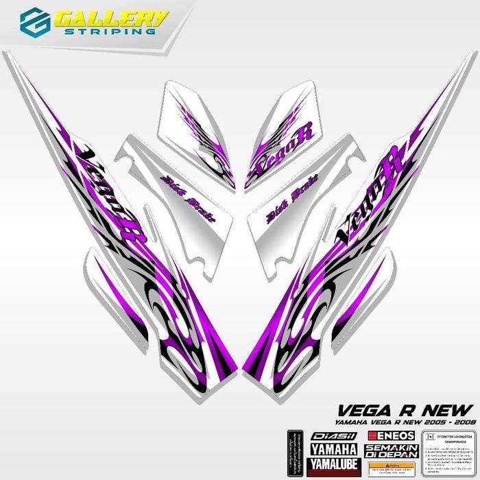 Gambar Striping Vega R New Motif 3 2008 2009 Stiker Vega R New Sticker Vega Rr Setriping Vega R New Zr Variasi Ori Galeristriping - Ungu dari THINKCARE undefined Tokopedia