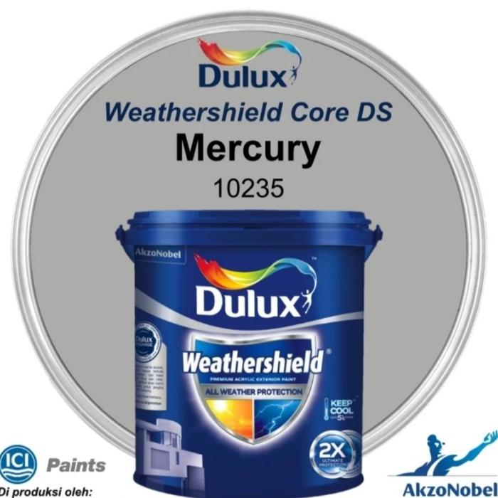 Gambar Dulux weadersield 2.5 liter Mercury dari berkah paint 14 undefined Tokopedia