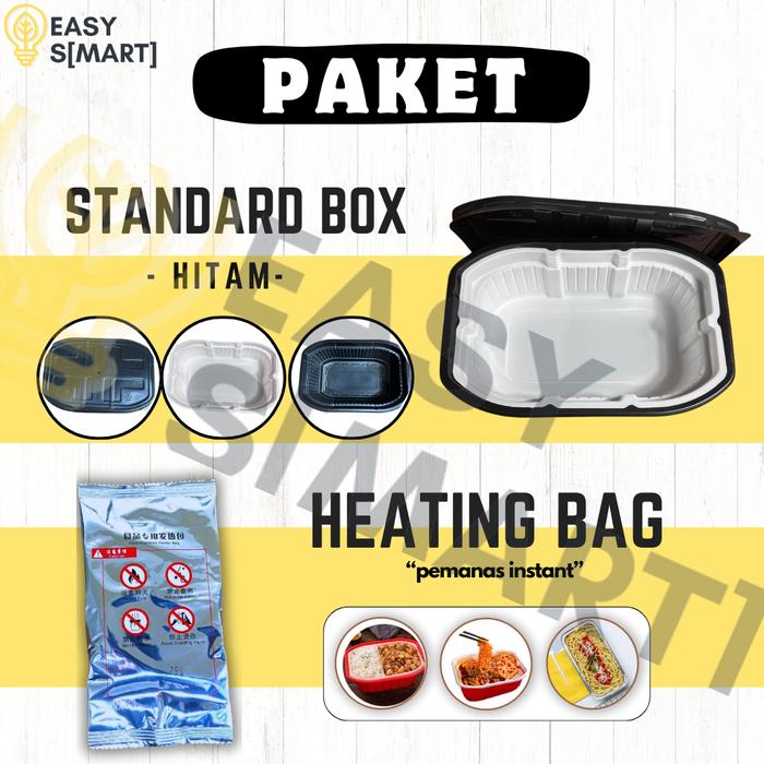 Gambar PAKET Self Heating Box + Self Heating Bag / Flameless Food Heater dari EasySmartStore undefined Tokopedia