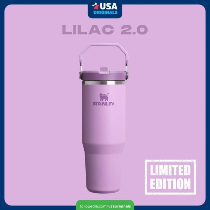 Gambar Stanley IceFlow Flip Straw Tumbler New Colour 30oz 20oz Ori USA - Lilac 2.0, 30oz dari Edy Juwita Shop undefined Tokopedia