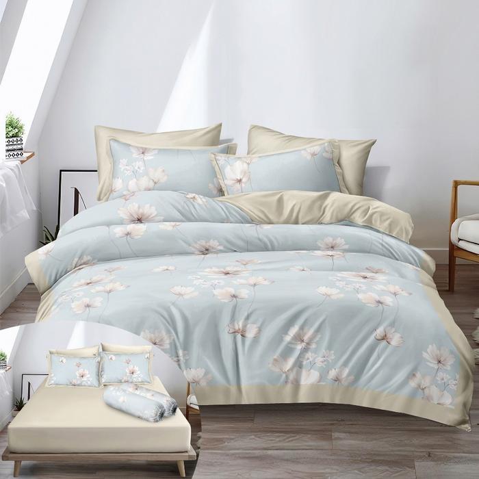Gambar Tenzo - Bed Cover Tencel Set Ekstra King 200x200 Tinggi 40 - Hana Original Official Store dari Lady Rose Official Store undefined Tokopedia