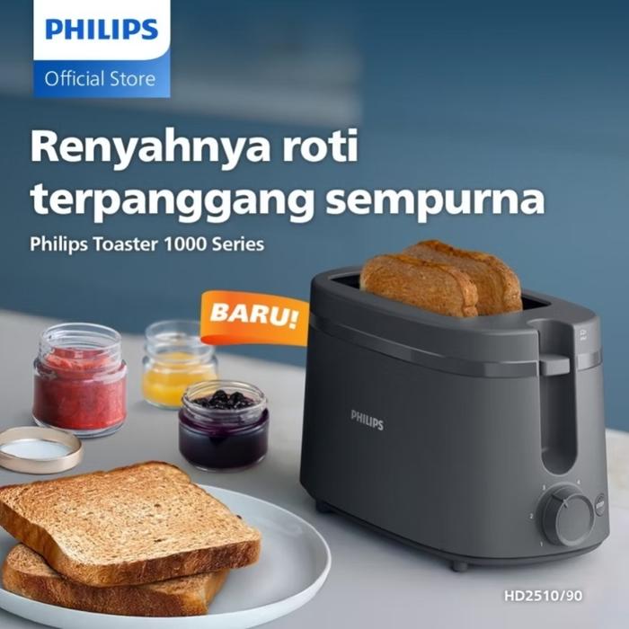 Jual Philips Electric Toaster HD2510 Pemanggang Roti Elektrik
