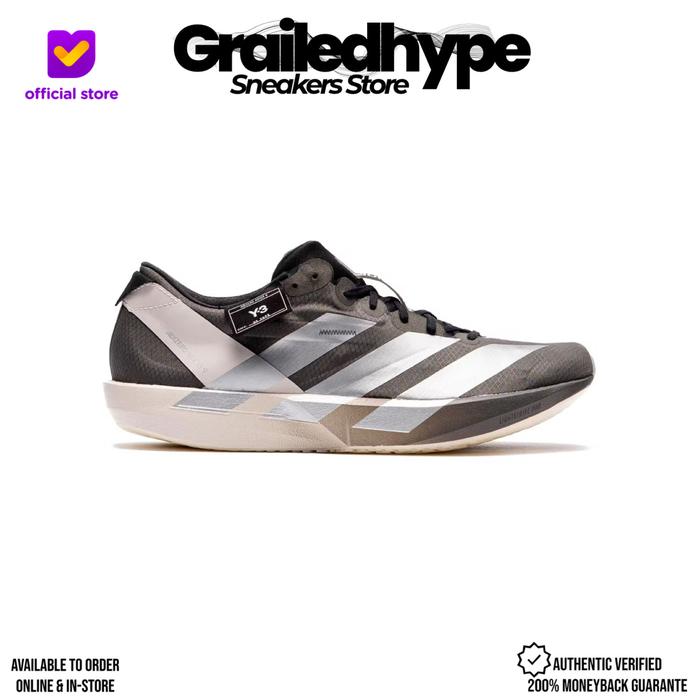 Adidas Adizero Adios x Y-3 Alumina Cinder Black (100% Original Resmi)  Alumina, 40 di Grailedhype Sneakers Store Tokopedia