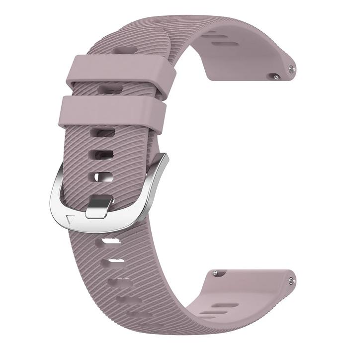 Gambar 20mm Strap Garmin Venu SQ 2 Plus Forerunner 165 55 245 645 Vivoactive 5 Vivomove 3 / Samsung Galaxy Watch 7 6 5 4 (40mm 42mm 44mm) / Amazfit GTS 4 3 2 Mini Bip U Pro / Coros Pace 2 Apex / Huawei GT 42mm / GT 2 42mm Silicone Tali Jam - Lilac dari allawn undefined Tokopedia