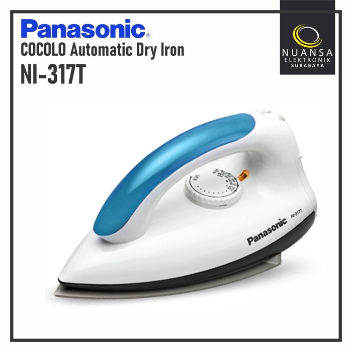 Gambar PANASONIC Setrika Listrik NI-317T / NI 317T COCOLO bukan Philips - Biru, + BUBBLEWRAP dari Toko Nuansa Elektronik Surabaya undefined Tokopedia