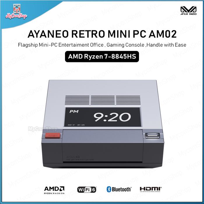 Ayaneo Retro Mini PC AM02 - AMD Ryzen7 7840HS 16GB/512GB SSD Win11 - Neuf