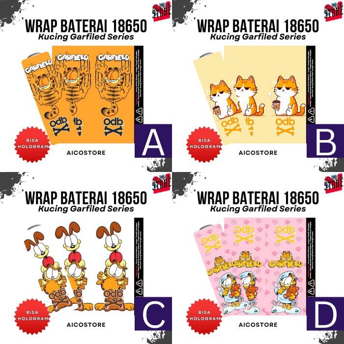 Gambar Wrap Baterai 18650 Anime Animal Cat Cute Series | Anti Air Jamur | Hitam Ungu Pink Putih Merah Kuning | Bisa Hologram Include Insulator Dan Wrap Transparan Origina l Tahan Lama Untuk Melindungi Batre 18650 Anime Waifu Kucing Lucu Full Warna - 1, D NON HOLOGRAM dari Aico Custom Store undefined Tokopedia
