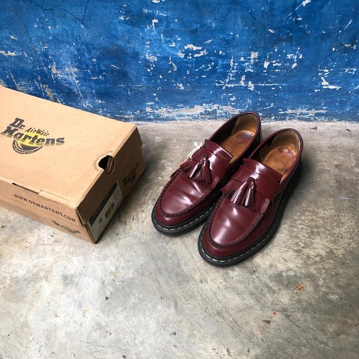 Cherry Red Dr Martens Adrian The Who Martens Adrian Cherry