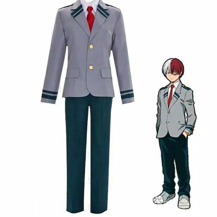 Gambar Boku no Hero Academia/My Hero Academia Seifuku ver Cosplay Costume Anime Male Female - Male, S dari BAZLO STORE undefined Tokopedia