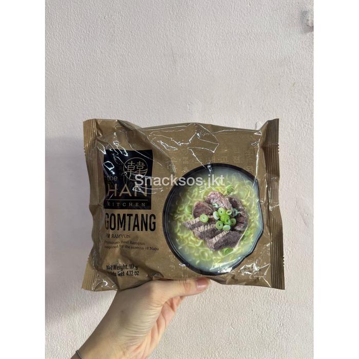 Gambar THE HAN KITCHEN RAMYUN BUDAE / PREMIUM BEEF RAMYUN GOMTANG / PREMIUM SPICY RAMYUN POCHA - MIE INSTANT KOREA - HAN BUDAE dari Snacksos.jkt undefined 3 Tokopedia