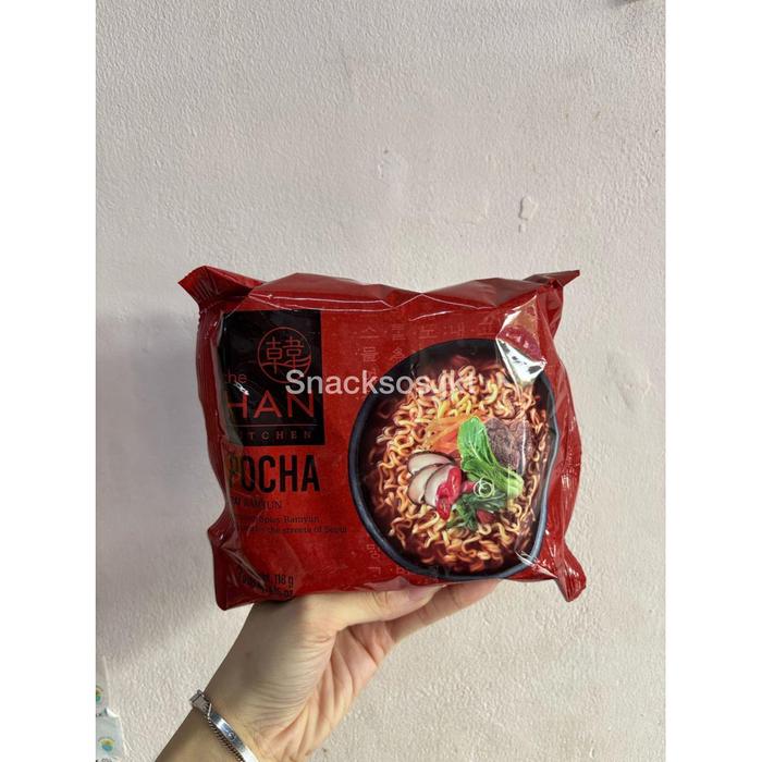 Gambar THE HAN KITCHEN RAMYUN BUDAE / PREMIUM BEEF RAMYUN GOMTANG / PREMIUM SPICY RAMYUN POCHA - MIE INSTANT KOREA - HAN BUDAE dari Snacksos.jkt undefined 5 Tokopedia