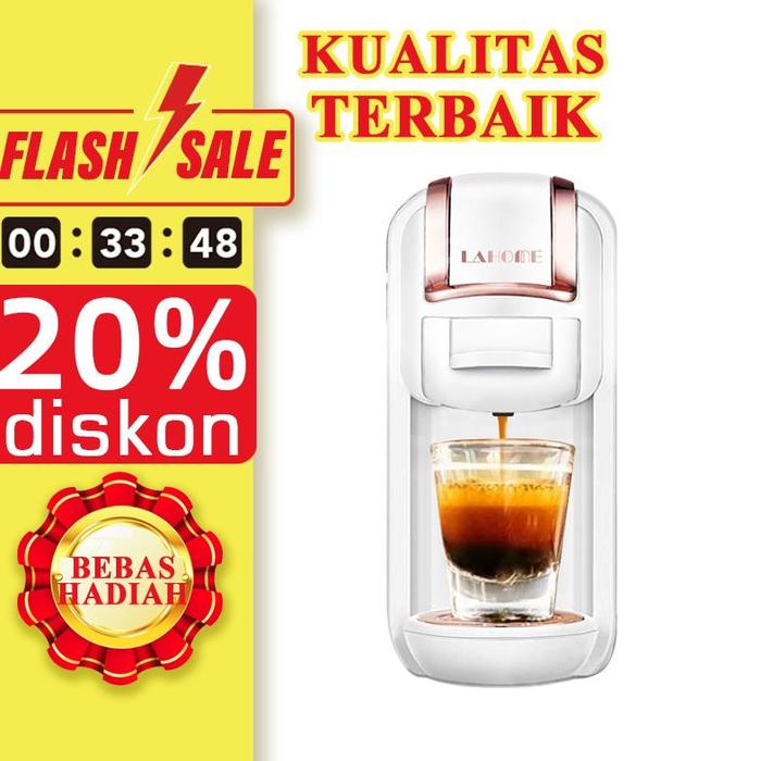 Jual TERLARIS LaHome in Mesin Pembuat Kopi Kapsul Ganda