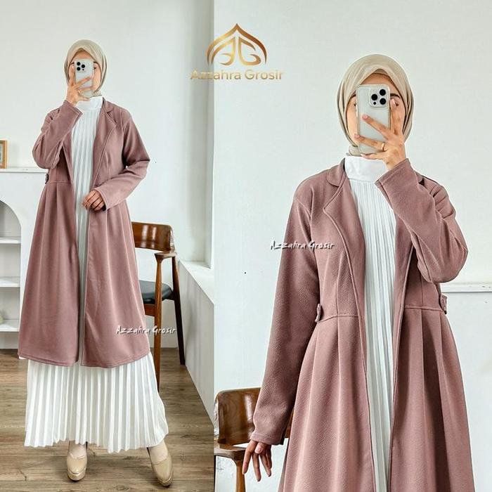 Dalaman Cardigan Panjang Jual Nice99- LONG CARDIGAN WANITA LENGAN