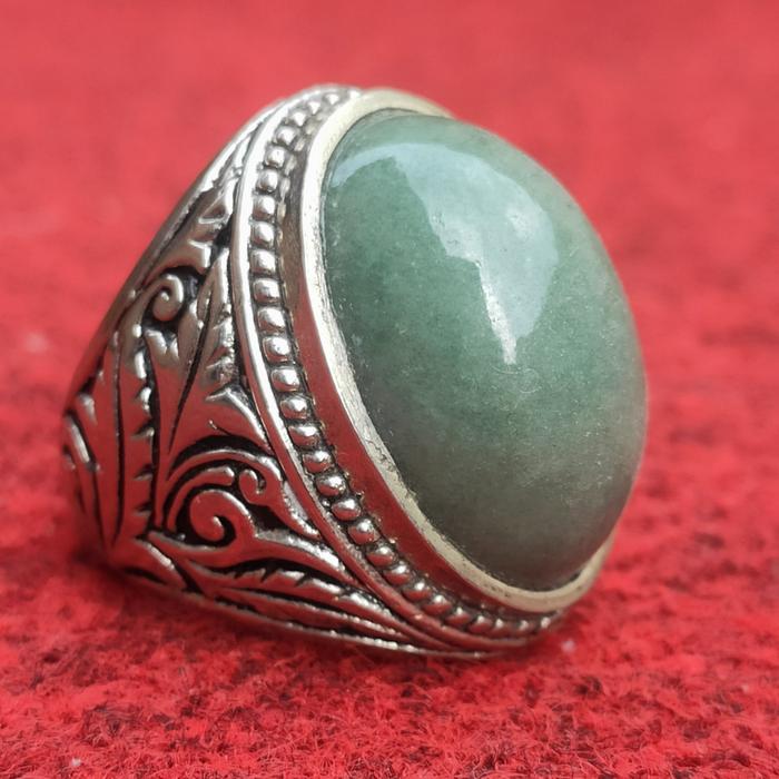 Gambar Cincin Natural Giok Nabire Papua Rasa Giok Burma dari Rudolph and Craft undefined Tokopedia