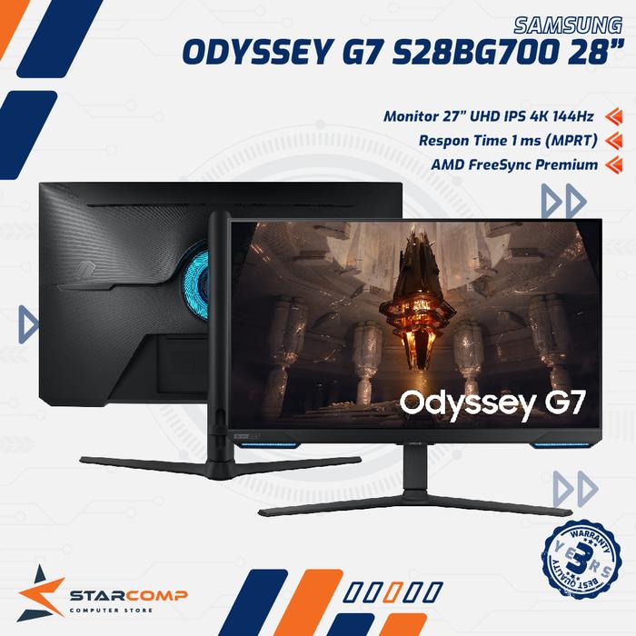 Promo Samsung Odyssey G7 S28BG700 G70B 28