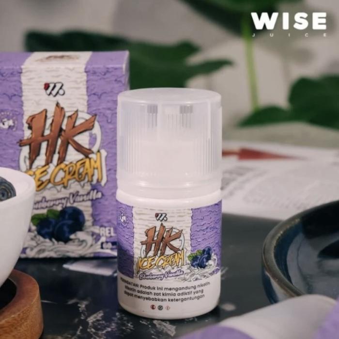 Gambar HK Ice Cream Blueberry Vanilla 60ML by Wise Juice - 3MG dari shopbox09 undefined Tokopedia