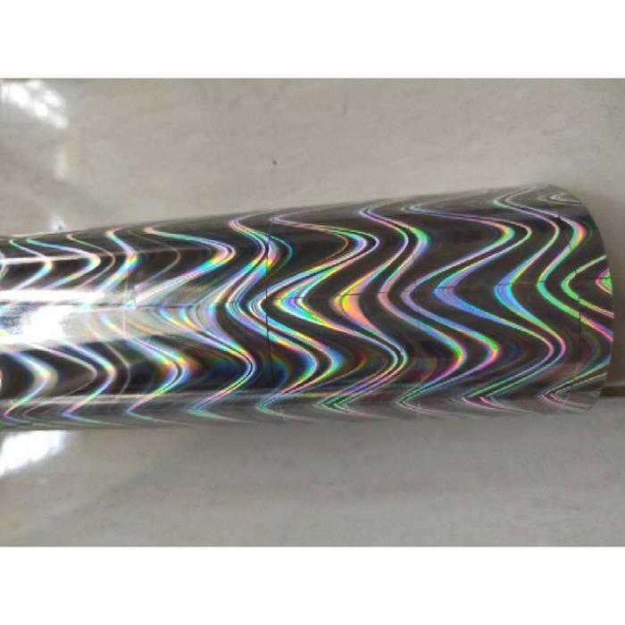 Gambar Stiker Hologram 3D Motif Sisik Ikan Ukuran 61cm x 100cm - Bulat kecil, 61cm x 100cm dari Choci Store undefined 4 Tokopedia