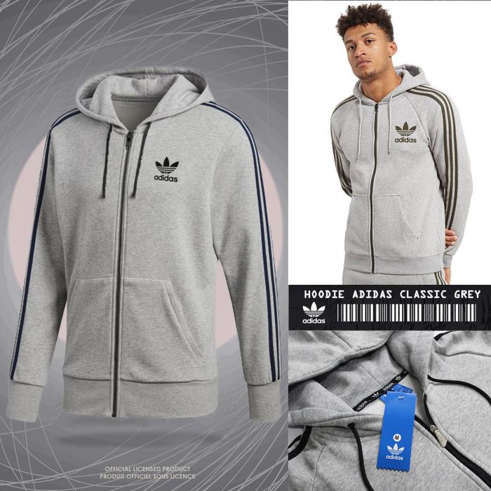jaket hoodie adidas ori