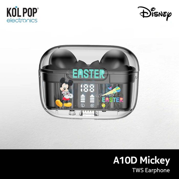 Gambar Disney A10D Bluetooth Earphone - Mickey-Black dari Koolpop Electronics Kota Administrasi Jakarta Barat Tokopedia