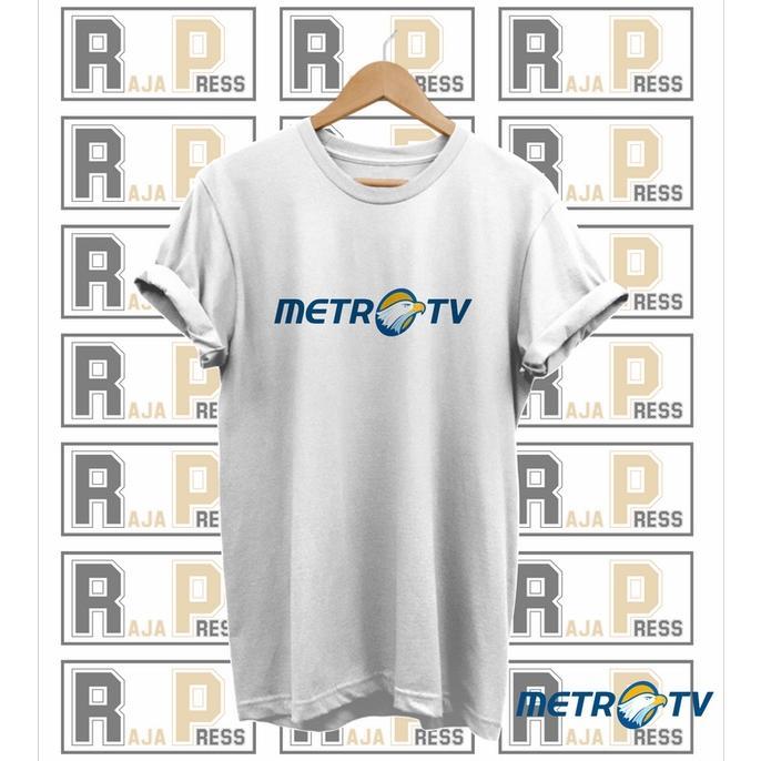 Gambar KAOS LOGO METRO TV SIMPLE - Hitam, 2 dari PermataMarket undefined Tokopedia