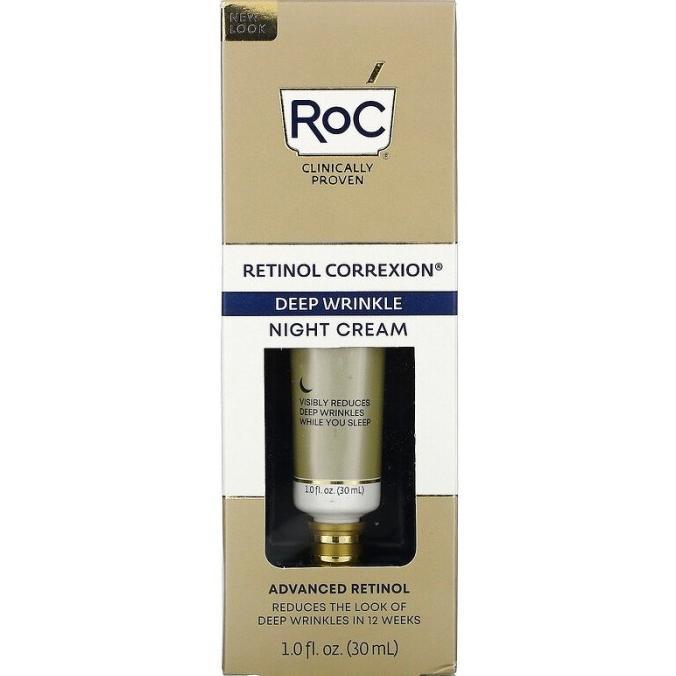 Gambar RoC Retinol Correxion Deep Wrinkle Night Cream 30ml anti aging Original Product - 30mlKemasanBaru dari Leni outsider sajehry undefined Tokopedia