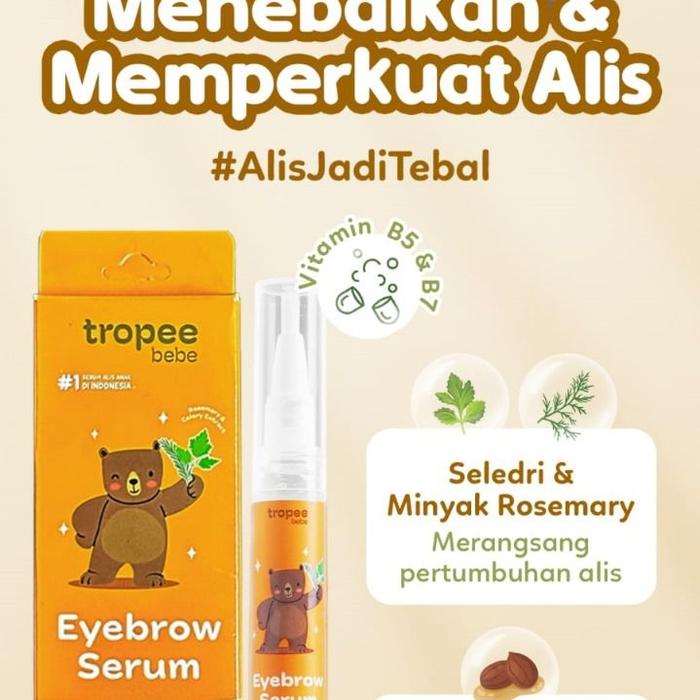 Gambar Tropee Bebe Eyebrow Serum 5ml || Serum Alis Anak dari edgardbabyshop undefined Tokopedia