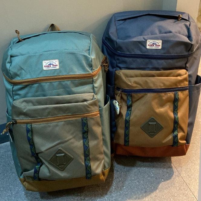 Gambar Backpack Eiger X-TOURCLASS Art.91000 Color :grey & navy Capasity :28L - Biru dari Mdr adventure undefined Tokopedia