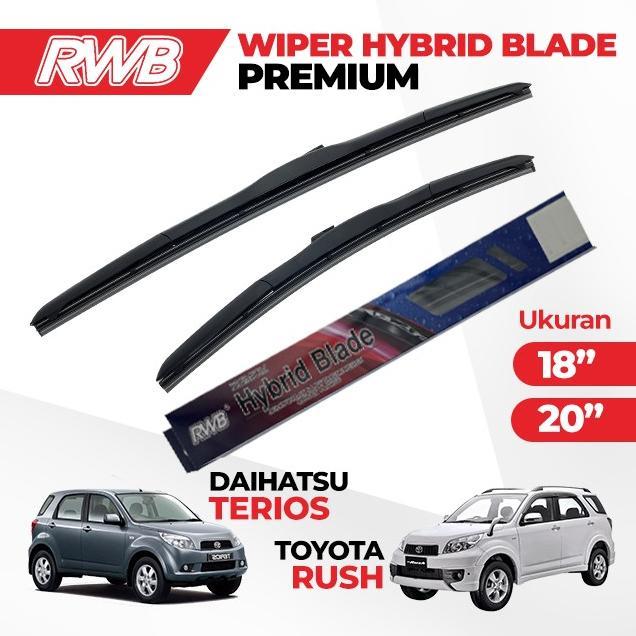 Gambar Wiper Mobil Rush/Terios (2006-2017) Sepasang - WIPER HYBRID dari antacelllll undefined Tokopedia