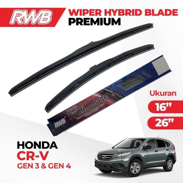 Gambar Wiper Mobil Honda CRV CR-V Gen 3 & Gen 4 ( 2007-2016 ) Sepasang - WIPER HYBRID dari antacelllll undefined Tokopedia