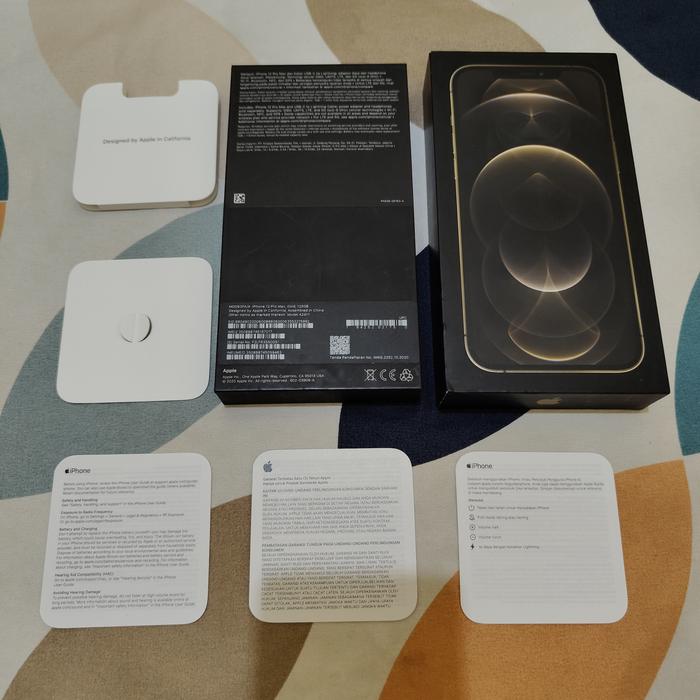 Harga Iphone Iphone 12 Pro Max Gold Box Used Dealer Only] Apple