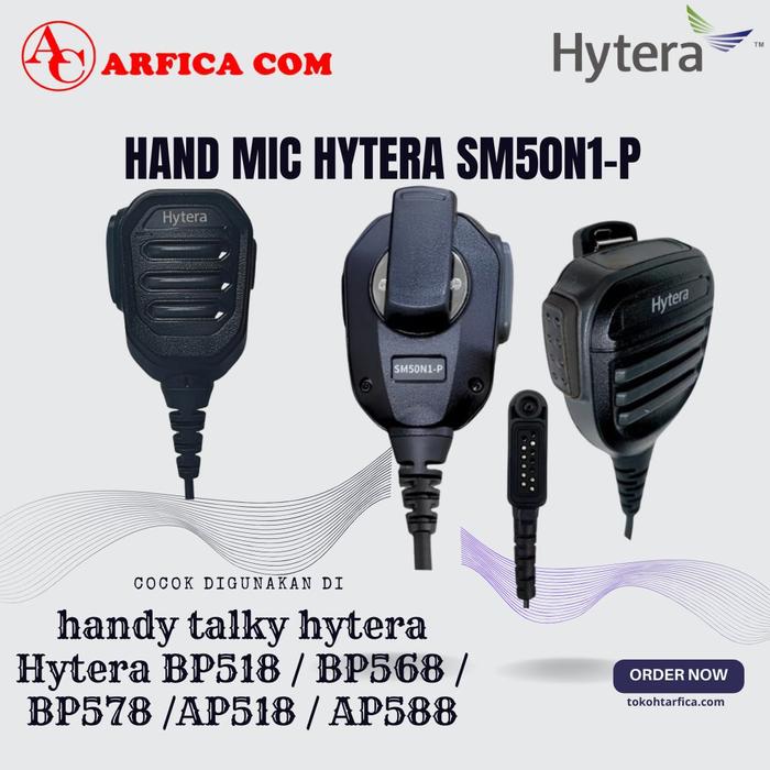 Jual HYTERA BP-568 EXTRAMIC HT HYTERA BP 568 ORIGINAL Hand Mic